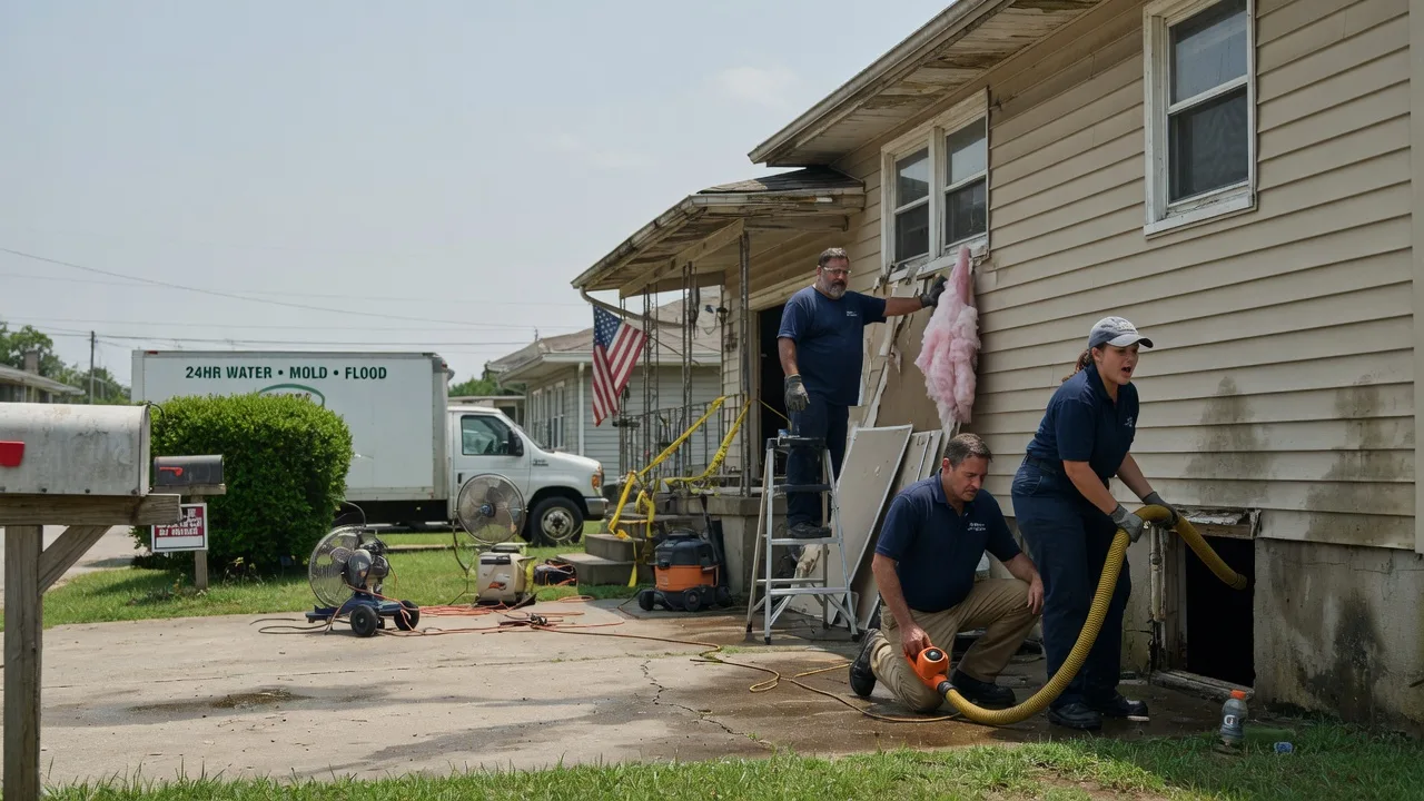Water Damage Repair in Energy, TX near me